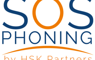 Logo du site SOS Phoning, membre du groupe HSK Partners