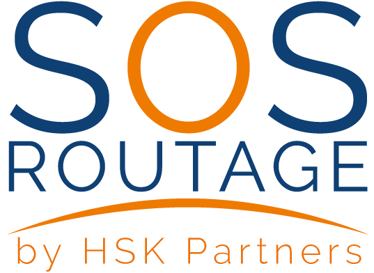 Logo du site SOS Routage, membre du groupe HSK Partners